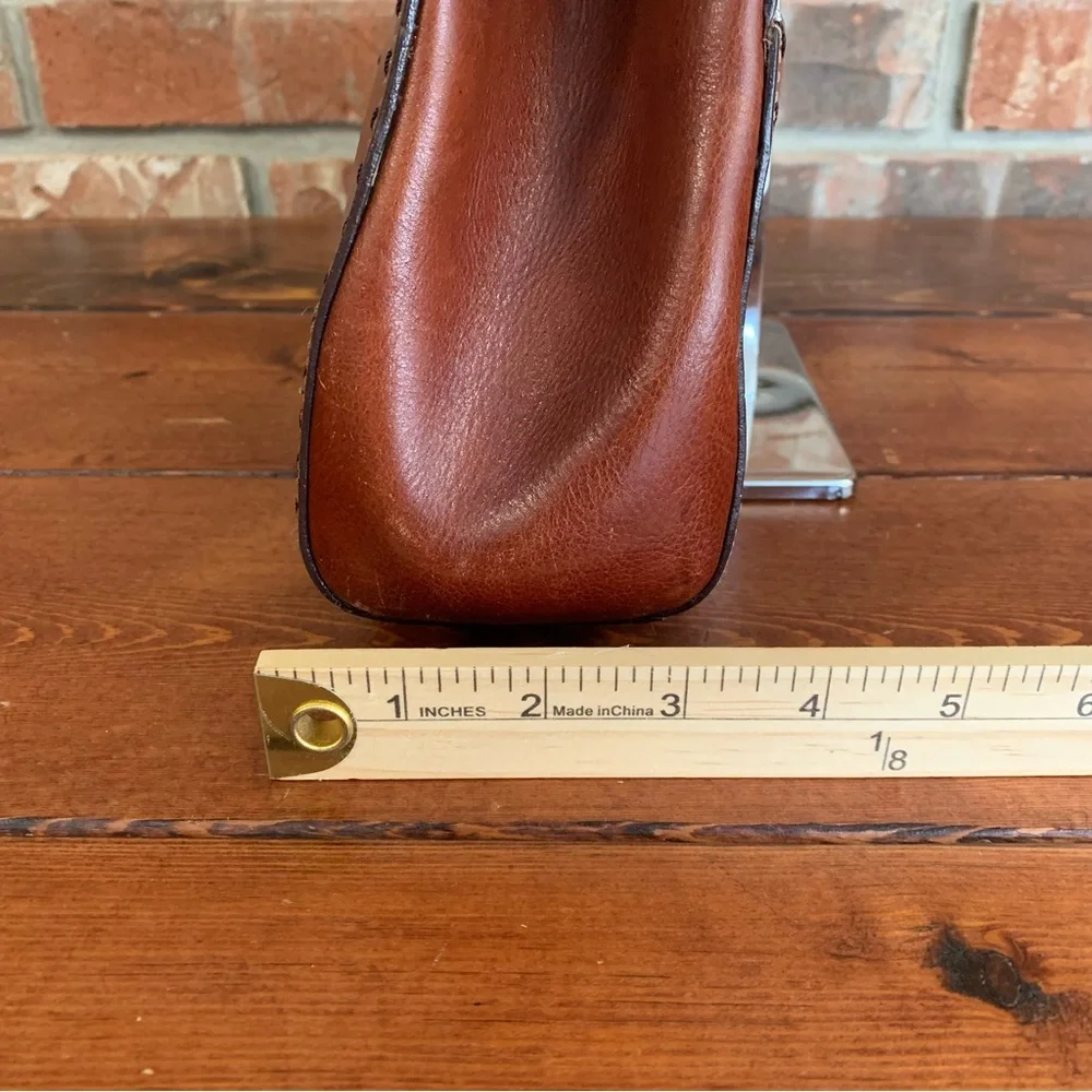 Fossil Sedona li Vintage New Italian Women's Scoop Leather Hobo Shoulder Bag